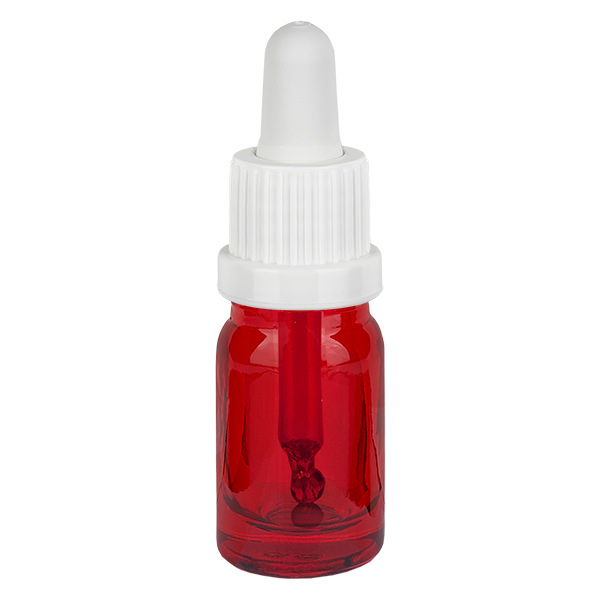 5 ml:n pipettipullo valkoinen sulkeminen väärentämisen estävällä sulkimella RedLine UT18/5 RedLine UT18/5 5 ml:n pipettipullo valkoinen sulkeminen väärentämisen estävällä sulkimella RedLine UT18/5 RedLine UT18/5
