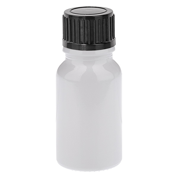 10 ml pullo 11 mm kierrekorkki musta vakiomalli WhiteLine UT18/10 10 ml pullo 11 mm kierrekorkki musta vakiomalli WhiteLine UT18/10