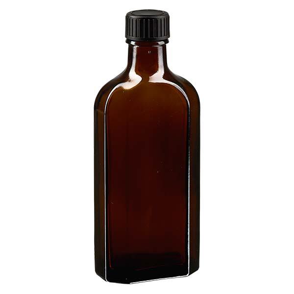 150 ml Meplatin ruskea ruuvikorkki, jossa on LKD-sulkulevy