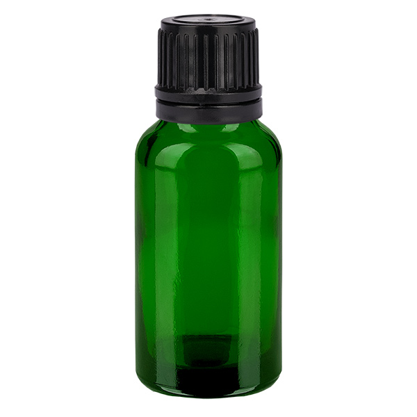 20ml pullo 11mm kierrekorkki musta peukaloinninestokorkki GreenLine UT18/20 GreenLine UT18/20