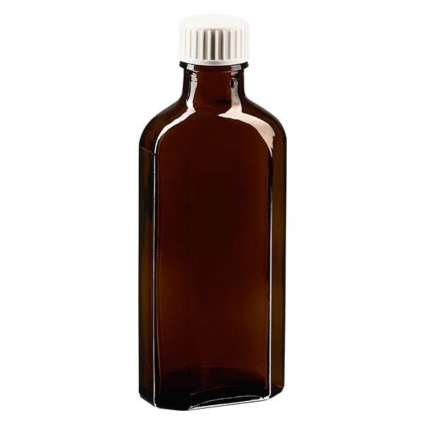 100 ml Meplat ruskea ruuvikorkki, jossa PE-vaahtomuovisäiliö. 100 ml Meplat ruskea ruuvikorkki, jossa PE-vaahtomuovisäiliö.