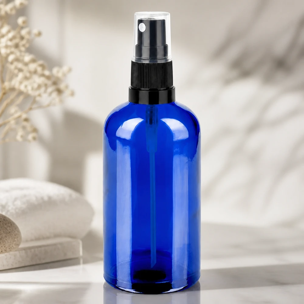 100ml suihkepullo musta musta/läpinäkyvä vakiokorkki BlueLine UT18/100 100ml suihkepullo musta musta/läpinäkyvä vakiokorkki BlueLine UT18/100