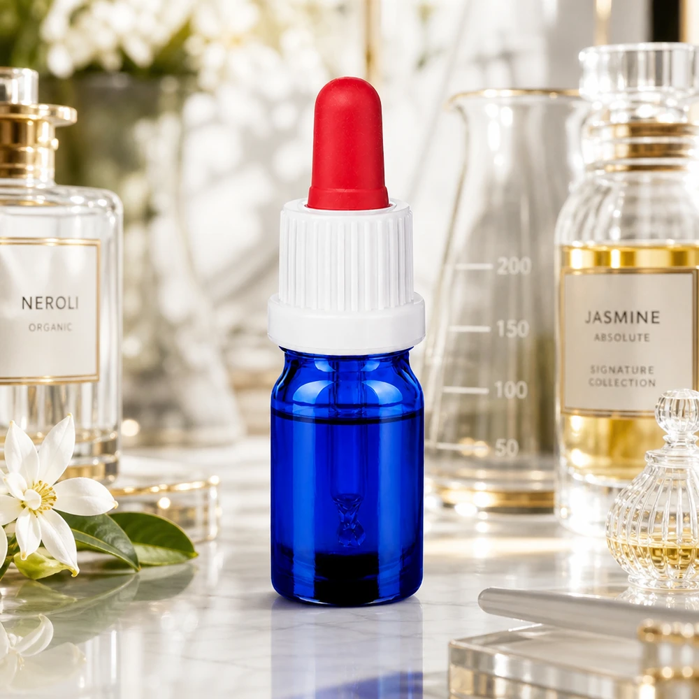 Premium BlueLine pipettipullo 5ml sinisellä, ergonomisella muotoilulla varustettu 5ml pipettipullo ammattikäyttöön