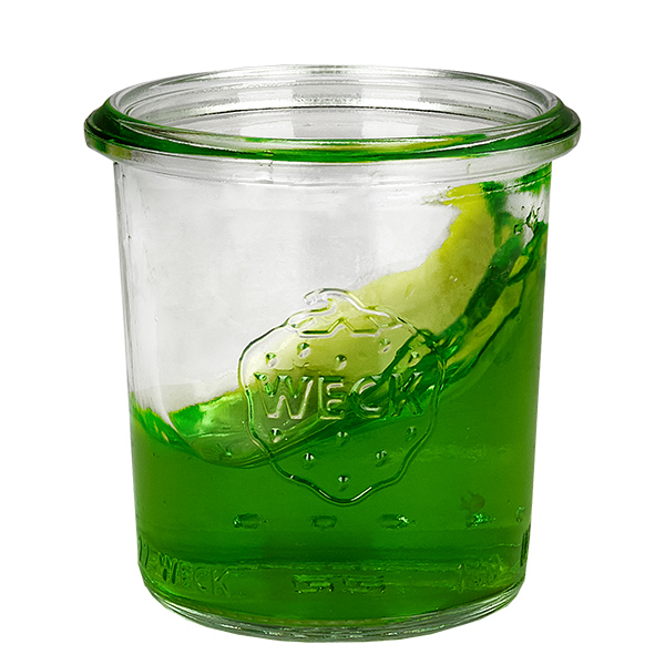 12 Weck-purkin 140 ml:n juomalasipullon setti. 12 Weck-purkin 140 ml:n juomalasipullon setti.