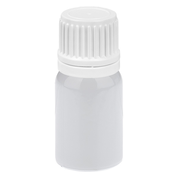 5 ml tiputuspullo, 0,7 mm, valkoinen, alkuperäiskorkki WhiteLine UT18/5 5 ml tiputuspullo, 0,7 mm, valkoinen, alkuperäiskorkki WhiteLine UT18/5