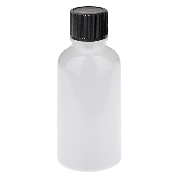 30 ml tiputuspullo 1 mm musta vakiokorkki WhiteLine UT18/30 30 ml tiputuspullo 1 mm musta vakiokorkki WhiteLine UT18/30