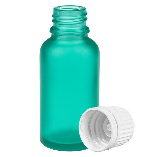 30ml pullo 11mm kierrekorkki valkoinen väärentämisen estävä korkki GreenLine UT18/30 30ml pullo 11mm kierrekorkki valkoinen väärentämisen estävä korkki GreenLine UT18/30