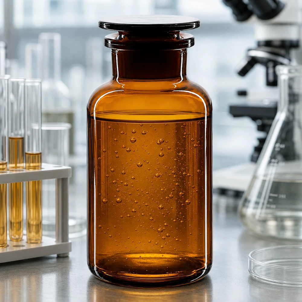 Pyöreä olkapullo 500ml ruskea leveäkaulainen lasitulppa 500 ml:n ruskea leveäkaulapullo, jossa on lasikorkki, kemiallisille reagensseille ja laboratorionäytteille