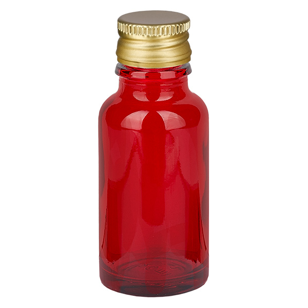 20ml pullo 11mm ruuvikorkki Alu-Gold Standard RedLine UT18/20