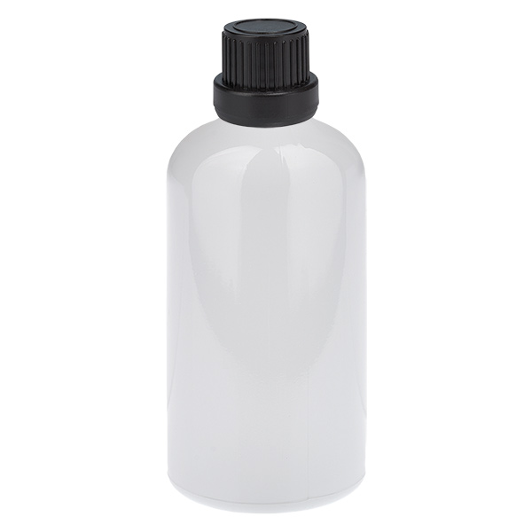 100 ml tiputuspullo 2 mm musta alkuperäissuljin WhiteLine UT18/100