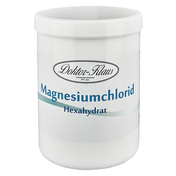 Magnesiumkloridi 1kg (E511) Doktor-Klaus Magnesiumkloridi 1kg (E511) Doktor-Klaus
