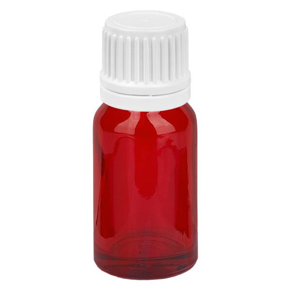 10ml pullo 11mm kierrekorkki valkoinen väärentämisen estävä korkki RedLine UT18/10 10ml pullo 11mm kierrekorkki valkoinen väärentämisen estävä korkki RedLine UT18/10