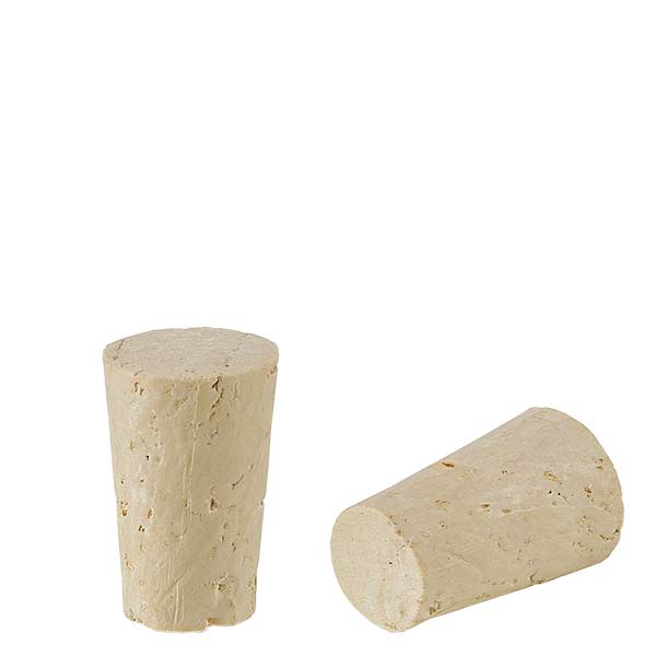 Korkki 12mm aukkoon (ø11/14, H=21.5mm).