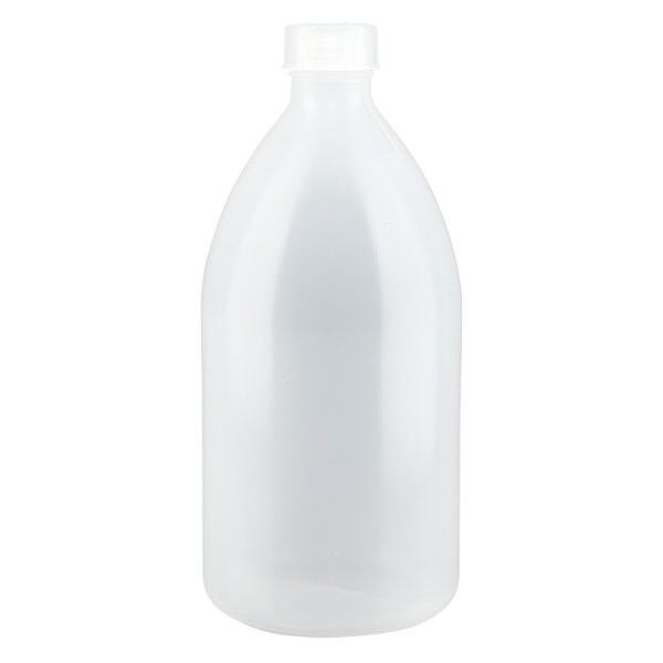 1000ml ruuvipullo, kapeakaulainen laboratoriopullo