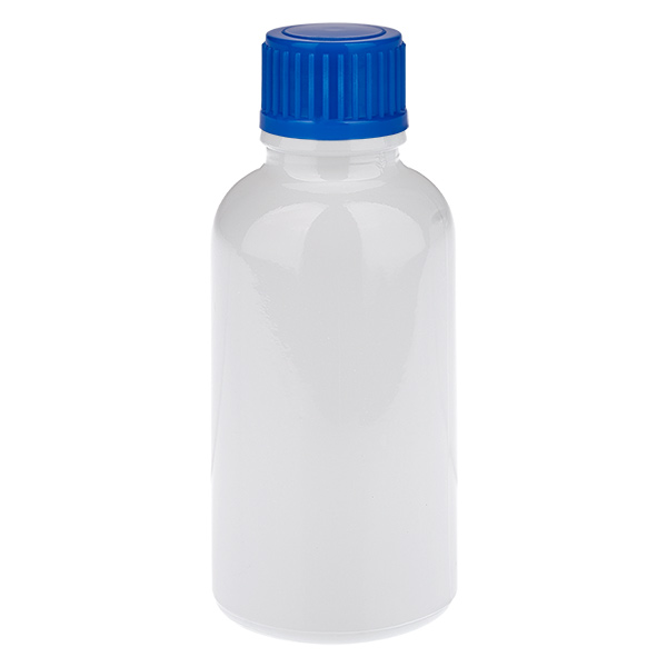 30 ml pullo, 11 mm kierrekorkki, sininen, vakiomallinen WhiteLine UT18/30