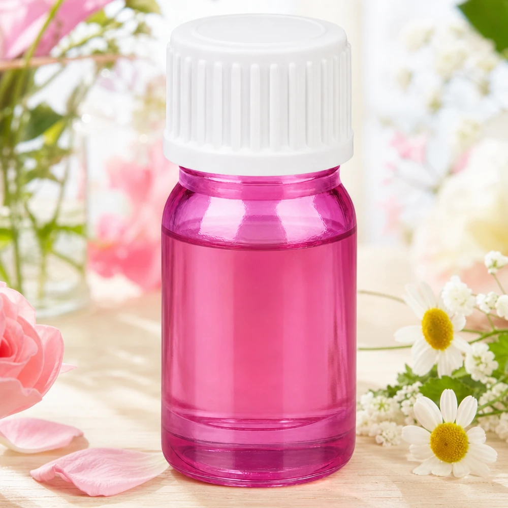 Tippapullo 5ml violettia muovia valkoisella korkilla STD versio tarkkaan annosteluun PurpleLine