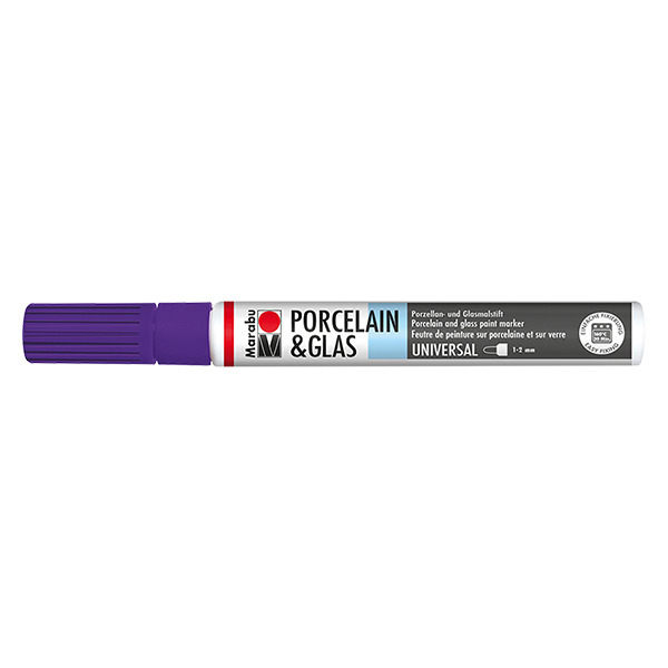 Violetti värikynä 1-2mm lasille/posliinille. Violetti värikynä 1-2mm lasille/posliinille.