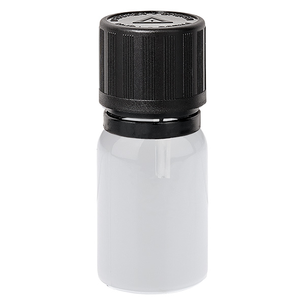 5 ml tiputuspullo 1 mm musta Turvallisuuskorkki Lapsiturvallisuus Sokeiden varoitussymboli WhiteLine UT18/5 5 ml tiputuspullo 1 mm musta Turvallisuuskorkki Lapsiturvallisuus Sokeiden varoitussymboli WhiteLine UT18/5