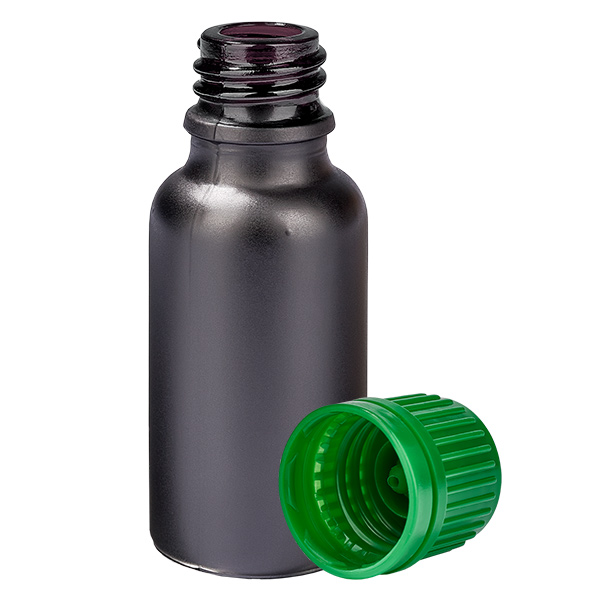 20ml pullo 11mm kierrekorkki vihreä väärentämisen estävä korkki BlackLine UT18/20 20ml pullo 11mm kierrekorkki vihreä väärentämisen estävä korkki BlackLine UT18/20
