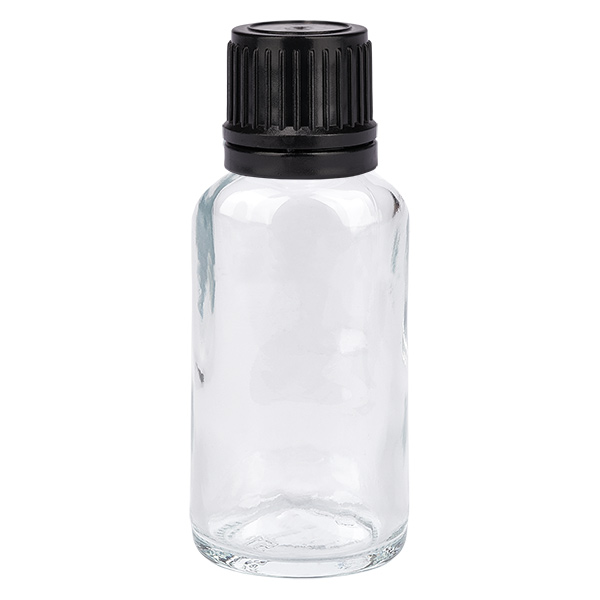 20ml pullo 11mm kierrekorkki musta väärentämisen estävä korkki ClearLine UT18/20 20ml pullo 11mm kierrekorkki musta väärentämisen estävä korkki ClearLine UT18/20