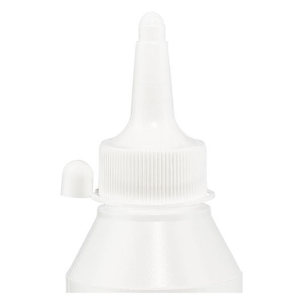 Sulkimen pidätinhihna ja korkki voidepulloon