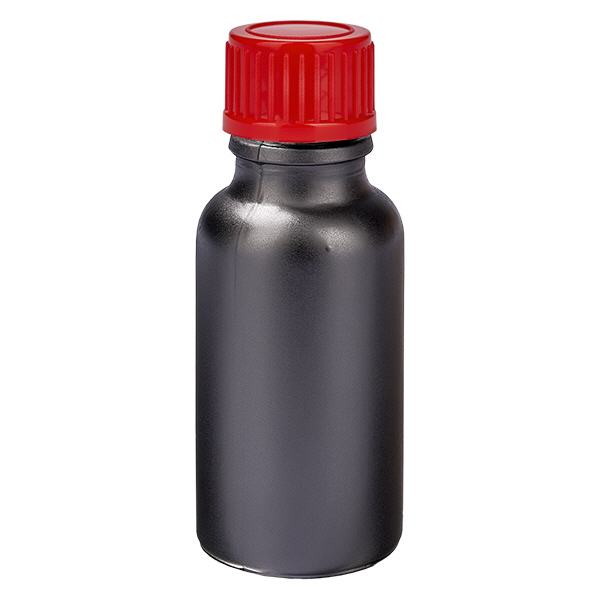 20ml pullo 11mm kierrekorkki punainen standardi BlackLine UT18/20 20ml pullo 11mm kierrekorkki punainen standardi BlackLine UT18/20