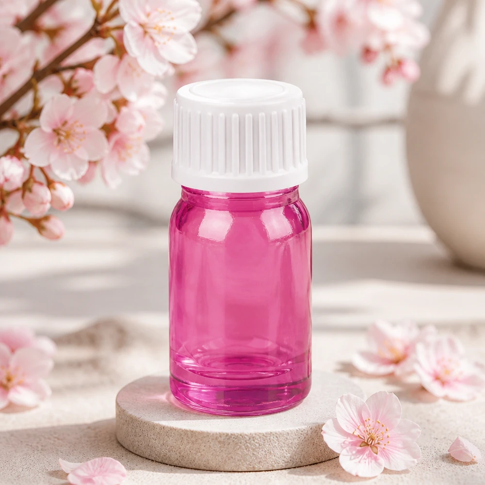 5ml tippapullo 0,9mm valkoinen vakio PurpleLine UT18/5 PurpleLine UT18/5 5ml tippapullo kompakti koko violetti läpinäkyvä STD-kierrekorkilla PurpleLine UT18/5