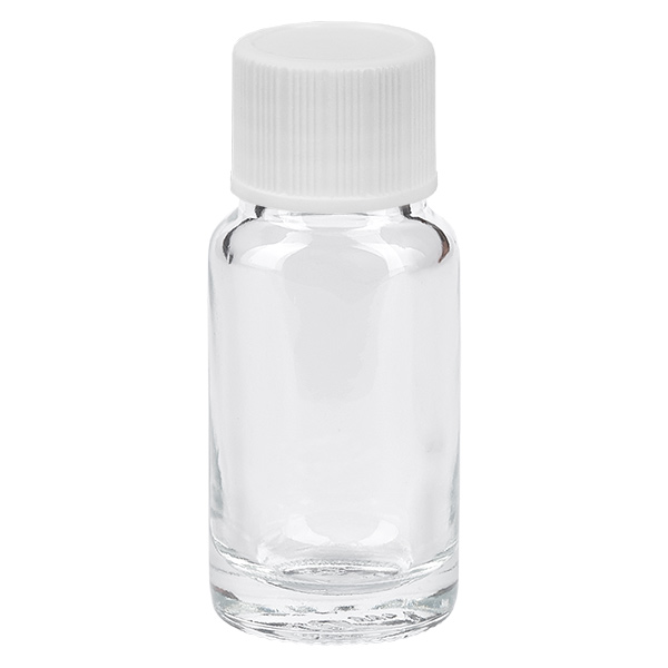 10ml pullo 11mm ruuvikorkki valkoinen Standard ClearLine UT18/10 Standard ClearLine UT18/10