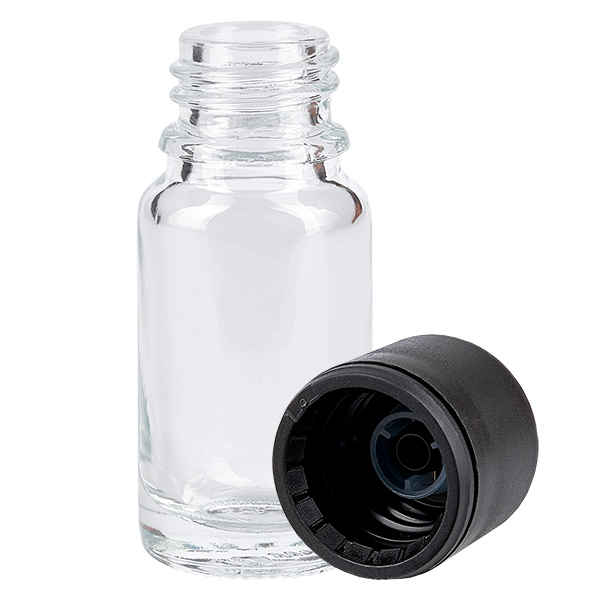10ml pullo 6mm kierrekorkki musta Standard ClearLine UT18/10 Standard ClearLine UT18/10 10ml pullo 6mm kierrekorkki musta Standard ClearLine UT18/10 Standard ClearLine UT18/10