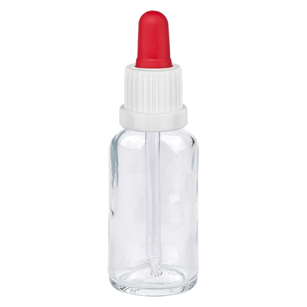 20ml pipettipullo valkoinen/punainen väärentämisen estävä sulkeminen ClearLine UT18/20 ClearLine UT18/20