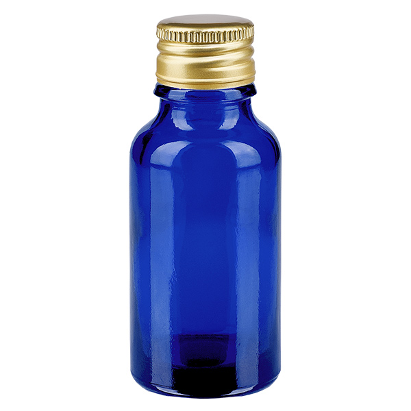 20ml pullo 11mm kierrekorkki Alu-Gold Standard BlueLine UT18/20 UT18/20