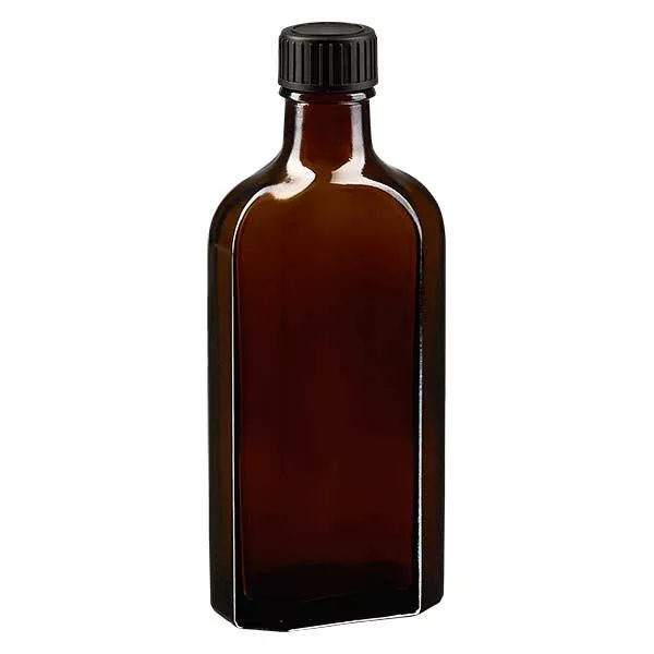 150 ml Meplatin ruskea ruuvikorkki, jossa on EPE-sulkukiekko.