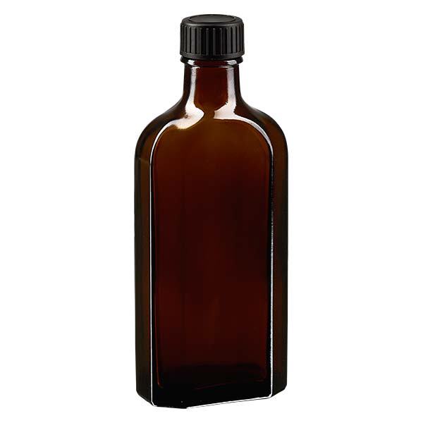 150 ml Meplatin ruskea ruuvikorkki, jossa on EPE-sulkukiekko. 150 ml Meplatin ruskea ruuvikorkki, jossa on EPE-sulkukiekko.