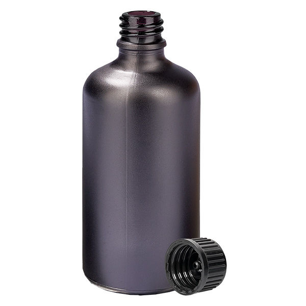 100ml pullo 11mm kierrekorkki musta vakio BlackLine UT18/100 100ml pullo 11mm kierrekorkki musta vakio BlackLine UT18/100