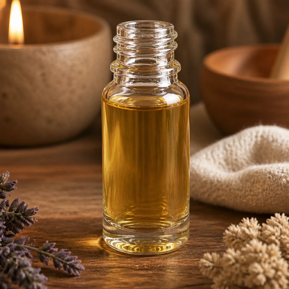 Kirkas lasipullo 10ml DIN 18 10ml ApoGlas-apteekkipullo, jossa on vakaa pohja lääkkeiden turvalliseen säilytykseen.
