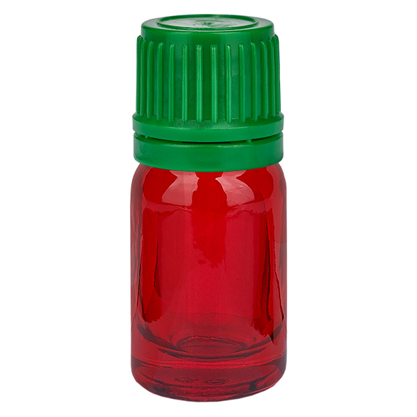 5ml pullo 11mm kierrekorkki vihreä väärentämisen estävä korkki RedLine UT18/5 5ml pullo 11mm kierrekorkki vihreä väärentämisen estävä korkki RedLine UT18/5