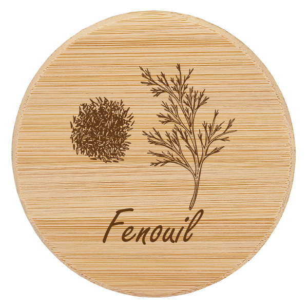 Puinen suojus "Fenouil" pour WECK RR60