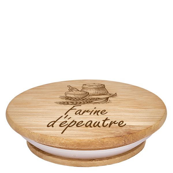 Puupäällyste "farine d'épeautre" WECK RR100:lle. Puupäällyste "farine d'épeautre" WECK RR100:lle.