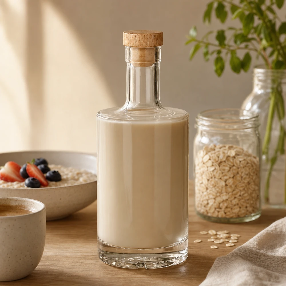 500ml Glasflasche "Passion" mit Holzgriffkorken UNiTWIST® 500ml Glasflasche "Passion" mit Holzgriffkorken UNiTWIST®