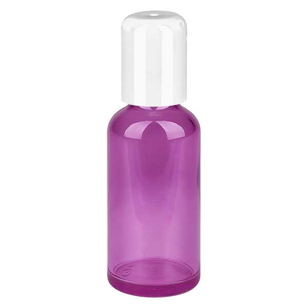 50 ml:n roll-on-pullo valkoinen Standard PurpleLine UT18/50 PurpleLine UT18/50