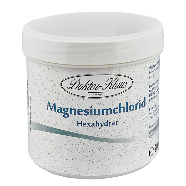 Magnesiumkloridi 200 g (E511) Doktor-Klaus Magnesiumkloridi 200 g (E511) Doktor-Klaus