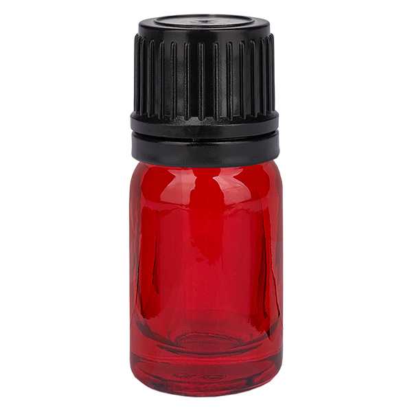 5ml (globulipullo) 8mm kaaderengas musta sinetöity sulkeminen RedLine UT18/5 RedLine UT18/5