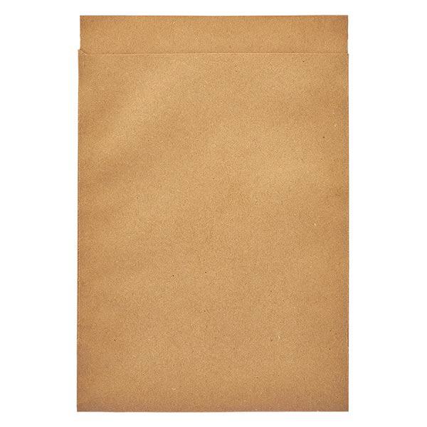 Litteät pussit ruskeat (100 kpl) 150x200mm/50 g/m². Litteät pussit ruskeat (100 kpl) 150x200mm/50 g/m².