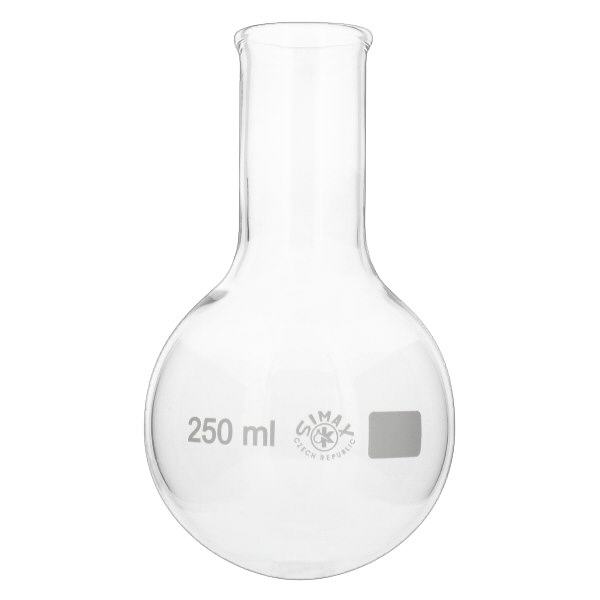Pyöreäpohjainen pullo 250ml kapea kaula Pyöreäpohjainen pullo 250ml kapea kaula