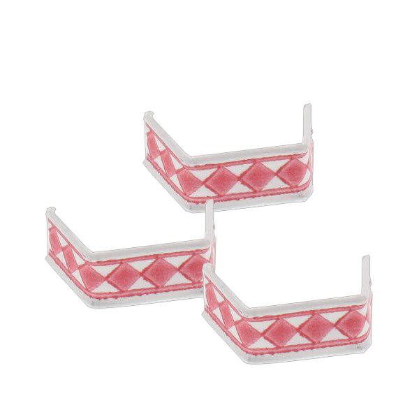 U-klipsi teippikiinnitin punainen/valkoinen (100 kpl) 33mm (pakkaus) U-klipsi teippikiinnitin punainen/valkoinen (100 kpl) 33mm (pakkaus)