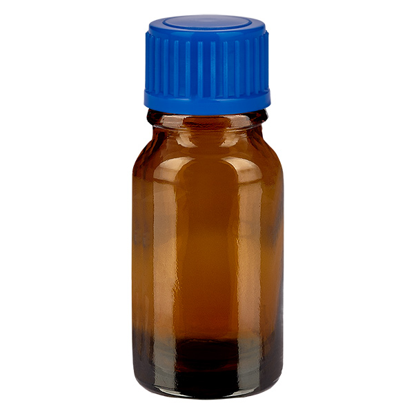 10ml pullo 11mm kierrekorkki sininen Standard BrownLine UT18/10 Standard BrownLine UT18/10