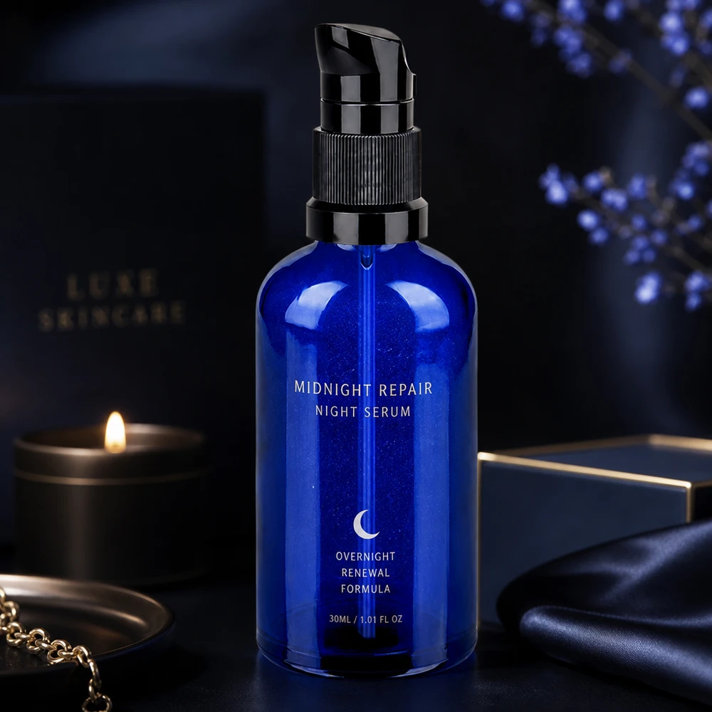 100ml pumppupullo musta vakiokorkki BlueLine UT18/100