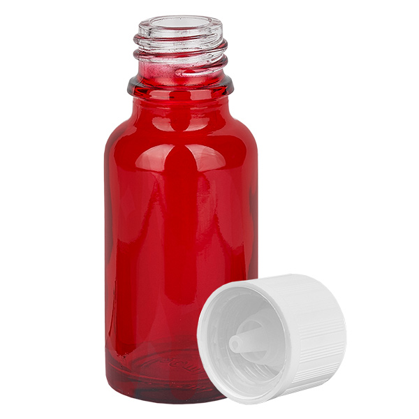 20ml tippapullo 1.2mm valkoinen vakiokorkki lapsiturvallinen RedL. UT18/20 20ml tippapullo 1.2mm valkoinen vakiokorkki lapsiturvallinen RedL. UT18/20