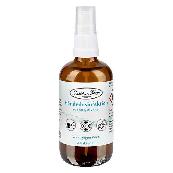 Käsien desinfiointisuihke 100ml Doktor-Klaus Käsien desinfiointisuihke 100ml Doktor-Klaus