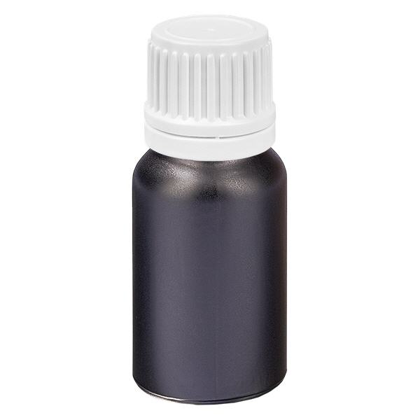 10ml pullo 11mm kierrekorkki valkoinen väärentämisen estävä korkki BlackLine UT18/10